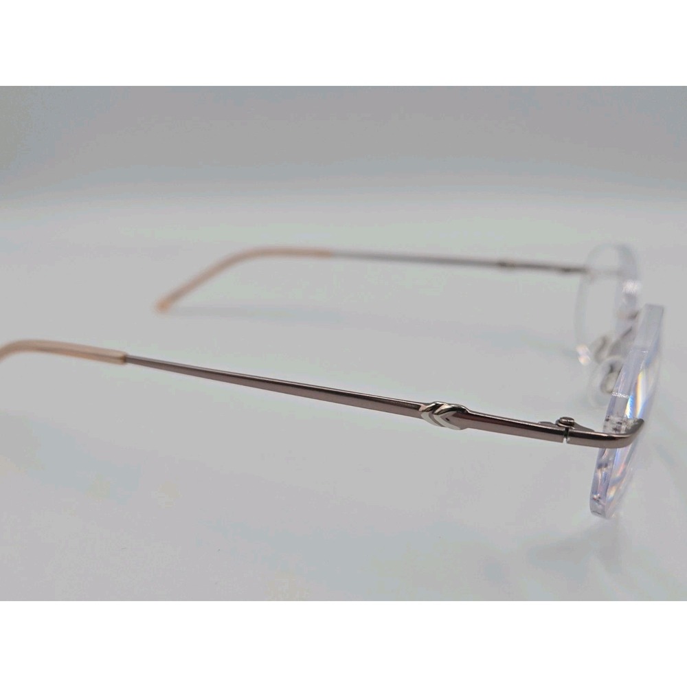 AIRLOCK Forever 203 601 Rose Gold Womens Rimless Eyeglasse Frames Only 51-18-135 - Picture 4 of 7
